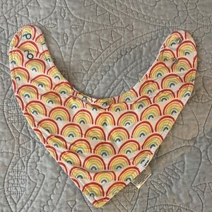 Little Sleepies Rainbow Bandana Bib